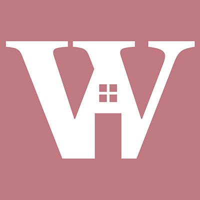 Wendt Windows & Doors logo featuring a large white “W” with a small window icon in the center on a muted rose background.
